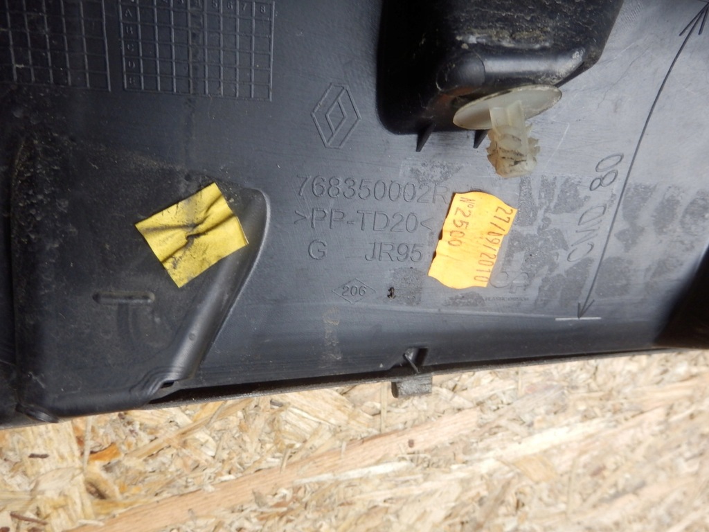 фото №7, Renault scenic iii блок двигуна лівий правий ted11 молдинг