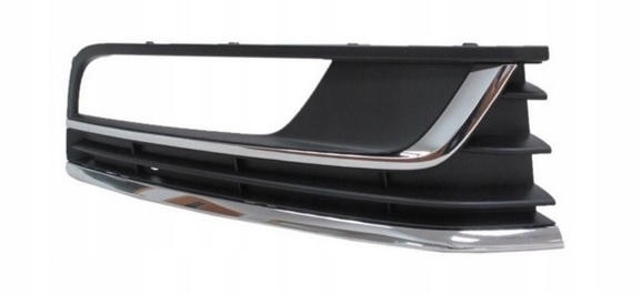 фото №1, Решётка радиатора боковая бампера vw passat b7 10-15 хром