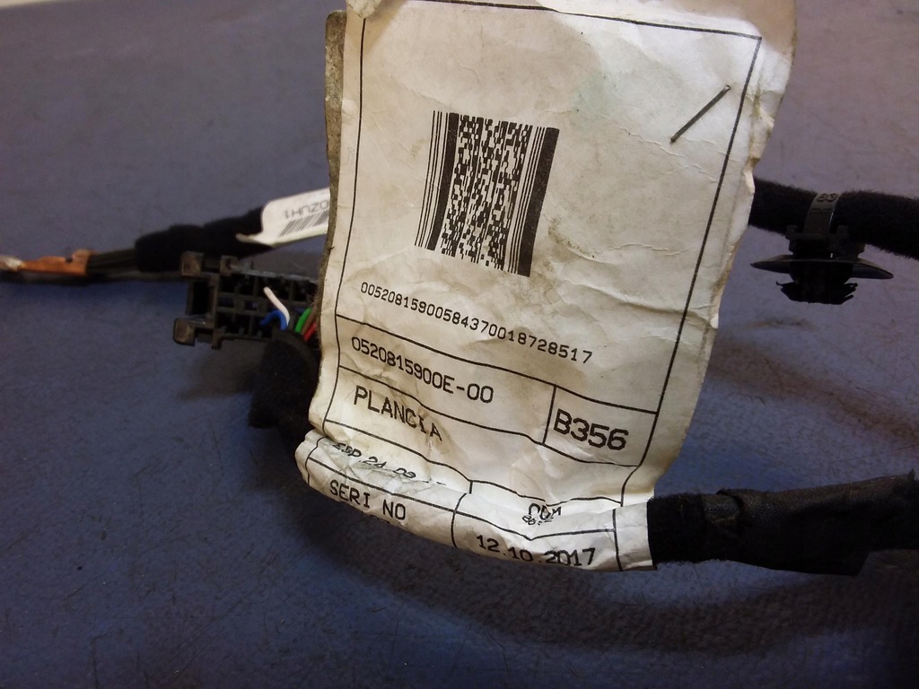 фото №10, Fiat tipo ii жгут электропроводка pod панель