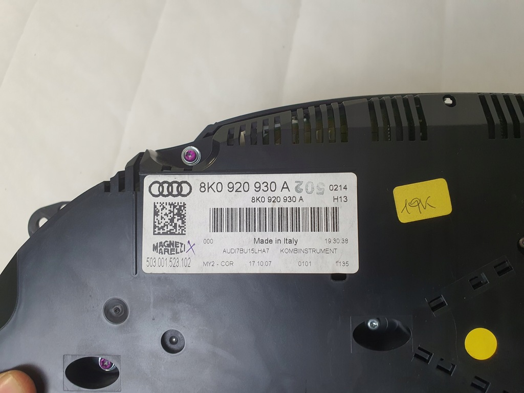 фото №7, Лічильник приладова панель прилади audi a4 b8 8k0920930a