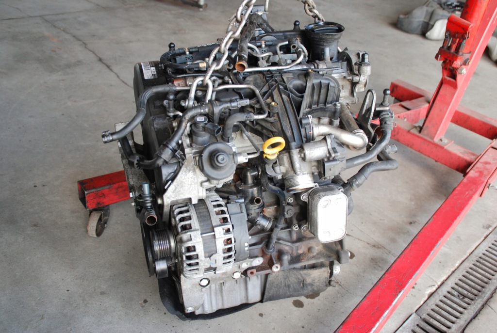 фото №8, Skoda superb ii 2.0 tdi двигатель kompletny дизель cff 2.0 tdi