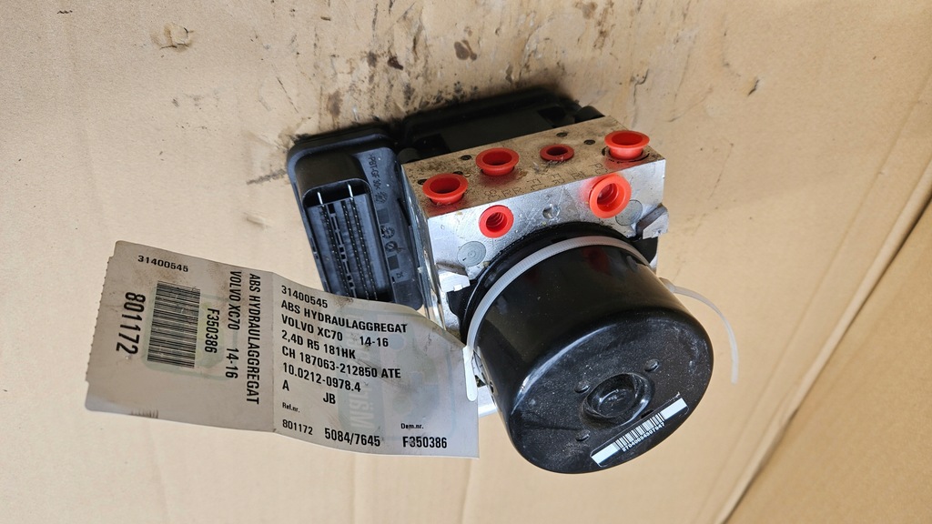 фото №6, Насос гальмівна abs 31400543 31329139 volvo xc70 2014-2016 nr 350386