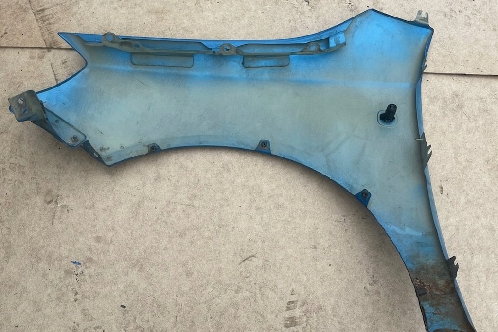 фото №11, Крыло передний правый skoda roomster 5j 5j0821162 1.9l дизель 77kw 2007