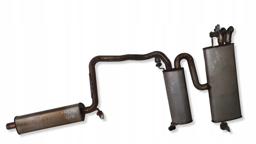 фото №1, Volkswagen t-roc i 18r 1.5 tsi гасник вихлоп