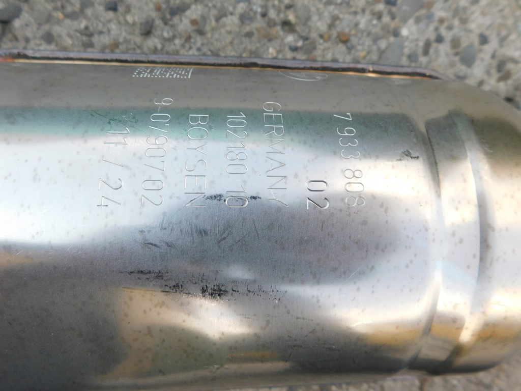 фото №8, Bmw 4 i4 g26 глушители kompletny система выпускной oem