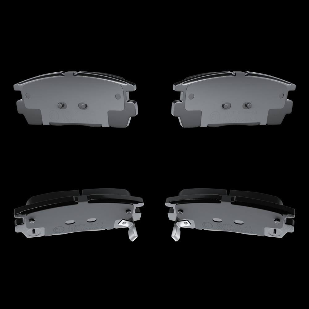 фото №12, Гальмівні колодки гальмівні задня tomex do opla antara 4x4/suv - номер 1643