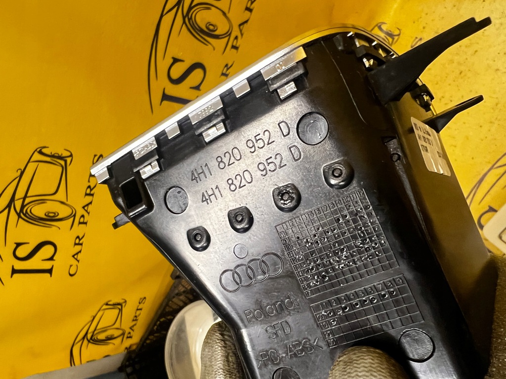 фото №5, Решётка обдув воздуховод середина средняя правая правый audi a8 d4 4h