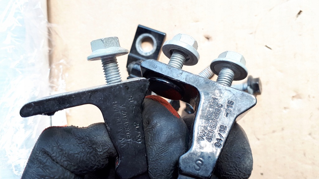 фото №9, A6 c7 4g петля петли дверь правый правое задняя ly9b