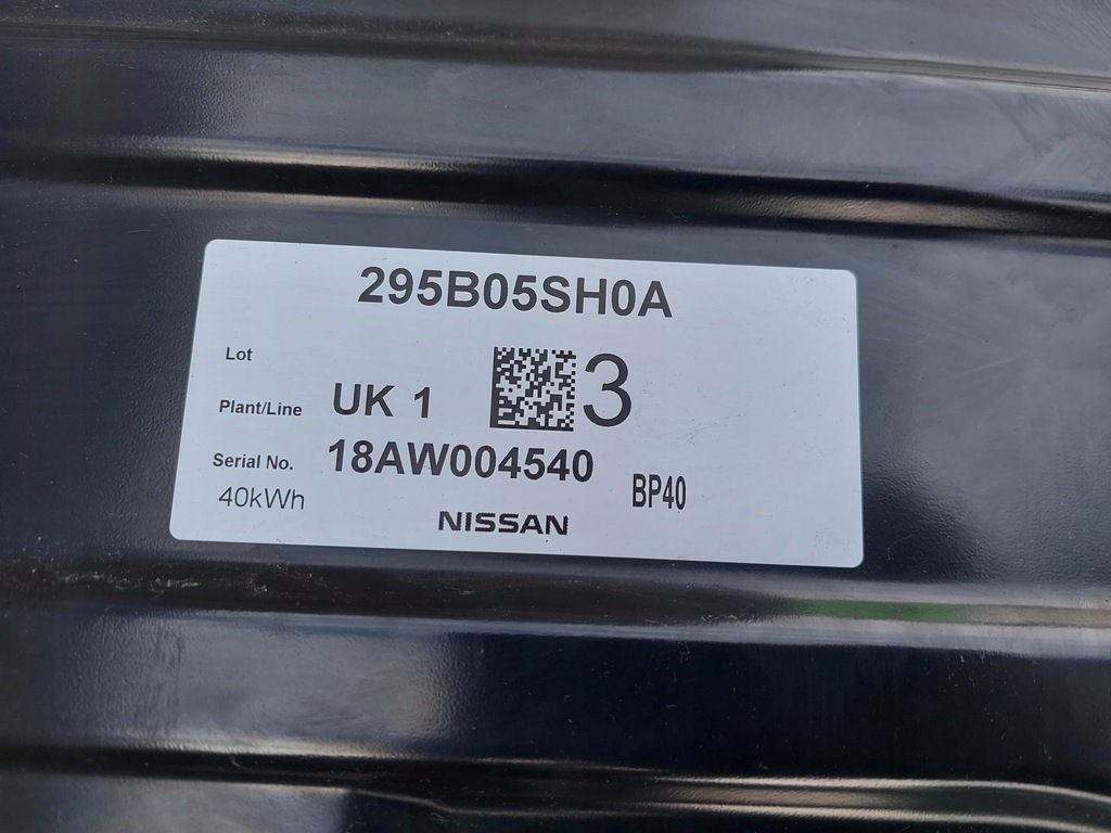 фото №5, Аккумулятор тяговый аккумулятор 40 kwh 295b05sh0a nissan leaf ii ze1