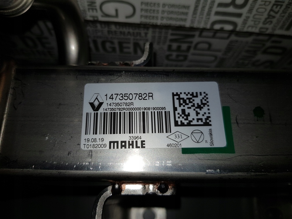 фото №11, Радиатор egr 2.0 dci trafic ii vivaro oryg