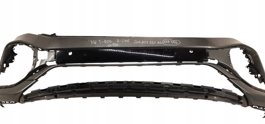 фото №5, Vw t-roc lift r-line 2021- бампер передній перед 6xpdc 2ga807221as