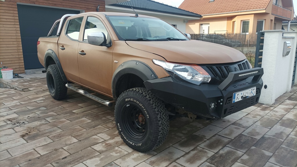 фото №13, Бампер передний 4x4 offroad mitsubishi l200 2015-2019