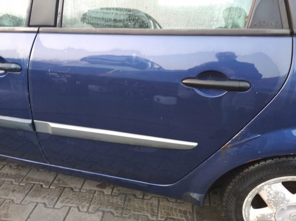 фото №3, Renault scenic 2 ii 03- двері ліва задня задні tef43