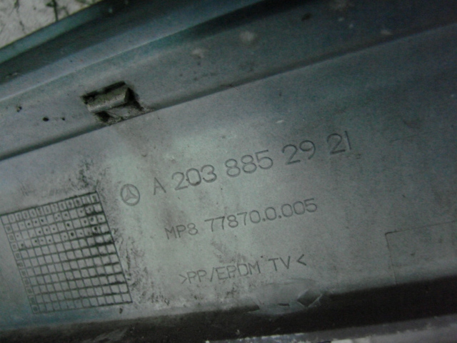 фото №6, Молдинг бампера w203 a2038852921