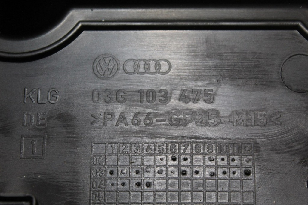 фото №7, Крышка клапанов passat b6 golf v 2.0tdi 03g103475