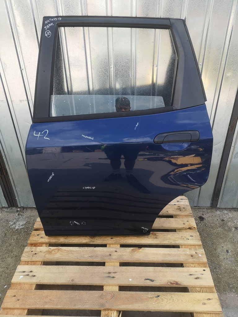 фото №1, Двері лівий задня honda jazz ii b96p 02-08 5 двері