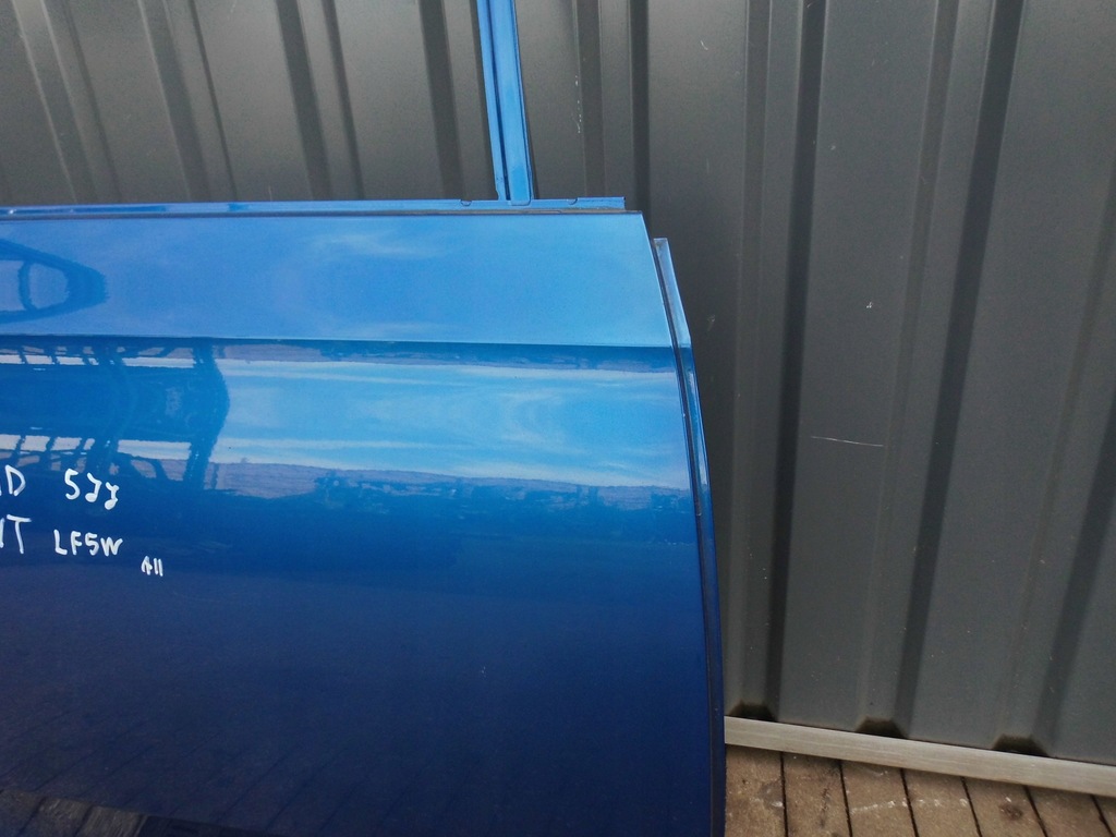 фото №5, Дверь skoda rapid 5jj spaceback правое задние lf5w оригинал