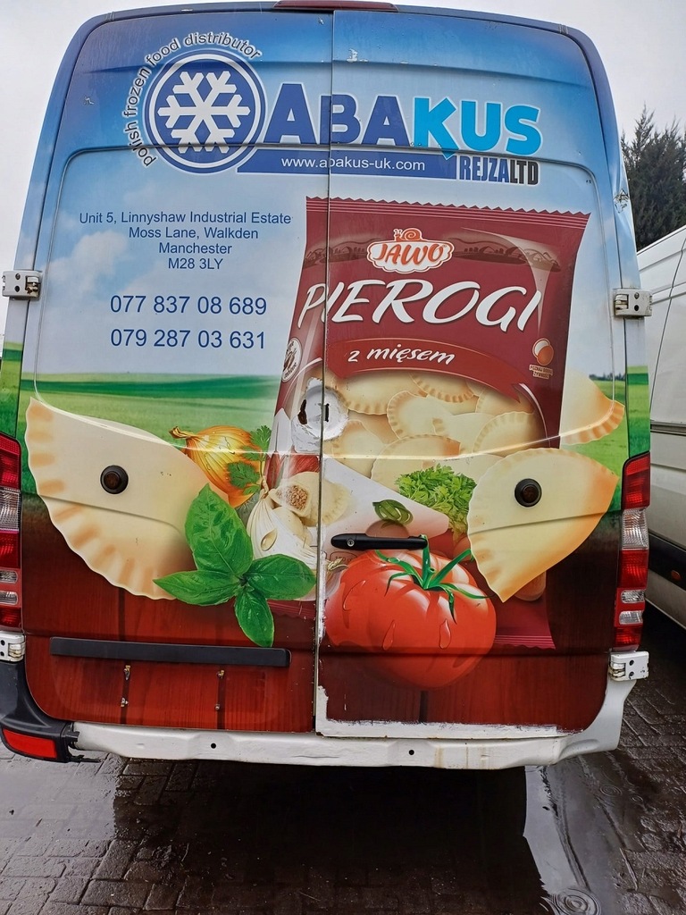 фото №1, Дверь задняя mercedes sprinter 906 холодильная установка izolowane