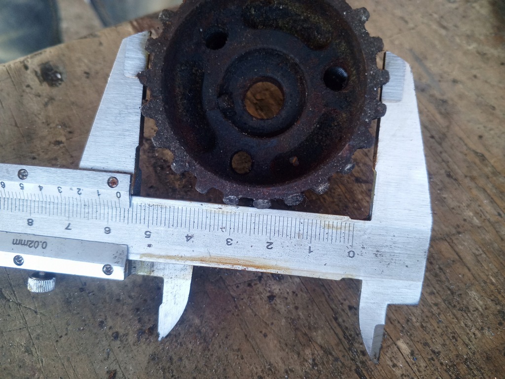 фото №13, 2007 колесо kółko розподільного валу 1,2 16 stilo grande bravo