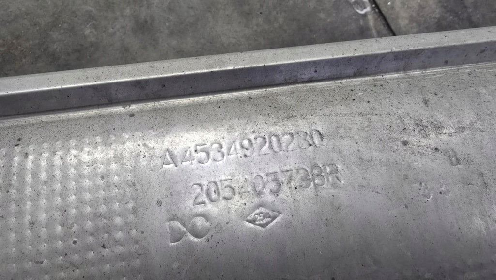 Smart w453 forfour fortwo 1.0 труба вихлопна система випускний гасник Доставка