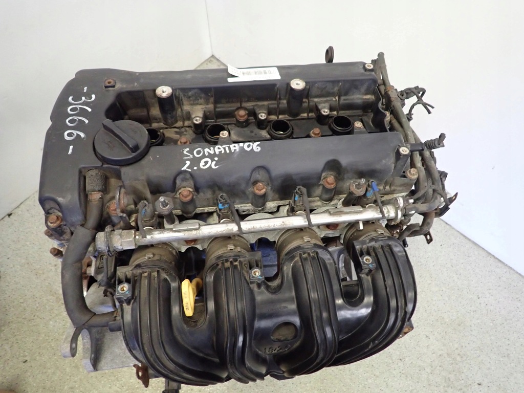фото №8, Hyundai sonata v kia carens iii magentis 2.0i 05-10 двигатель бензиновый g4ka