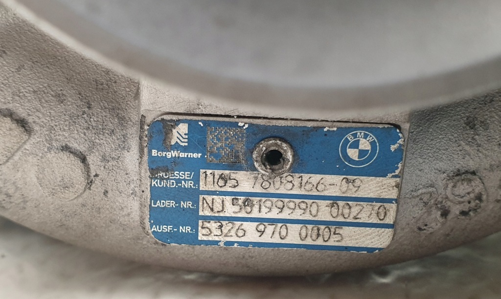 фото №11, Bmw 5 gt f07 3.0d n57d30b турбонагнітач турбіна biturbo jak nowa гарантія