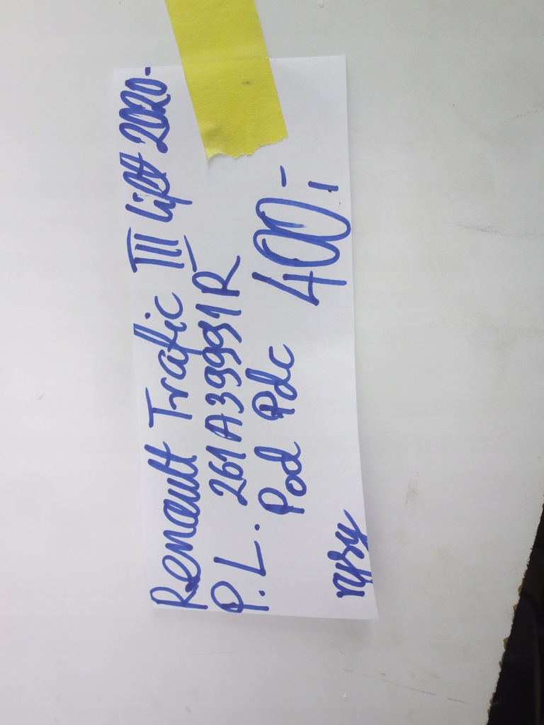 фото №11, Решітка протитуманної фари перед ліва renault trafic iii lift 2020- pod pdc 261a39991r