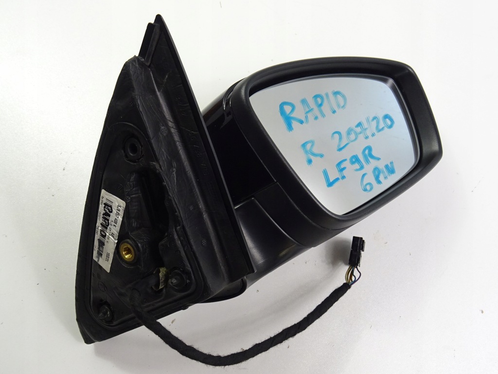 фото №11, Rapid зеркало правое 6 pin 5jb857407k kod lf9r