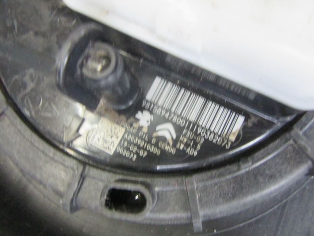 фото №8, Citroen c3 aircross 1.2i 2019 бак bak топлива помпа kpl