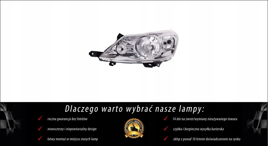 фото №2, Лампа передня ліва do citroen jumpy 2007- хром