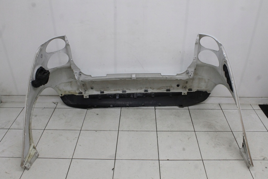 фото №9, Smart fortwo ii 451 cabrio 2007r- бампер задний задняя eb1/eaz- код лакокрасочного покрытия