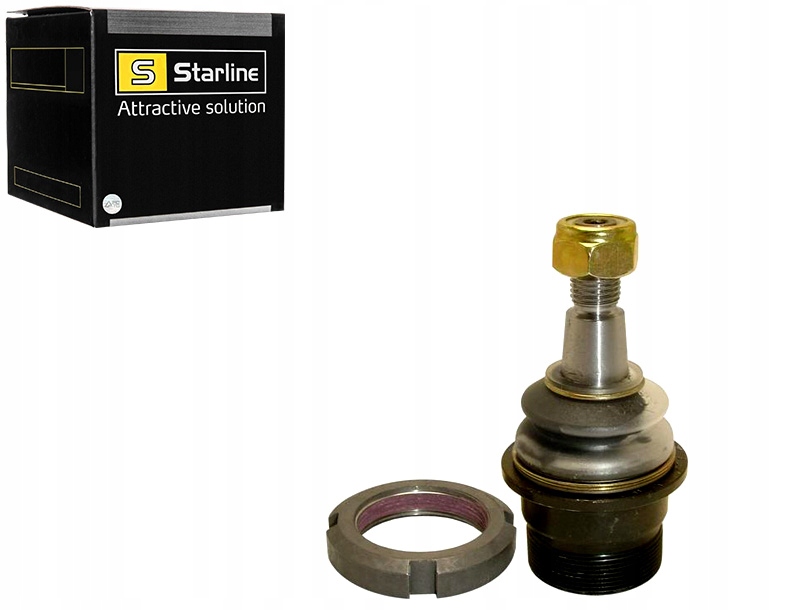 фото №1, Шаровая опора рычага mercedes ml w163 98- le=pr starline