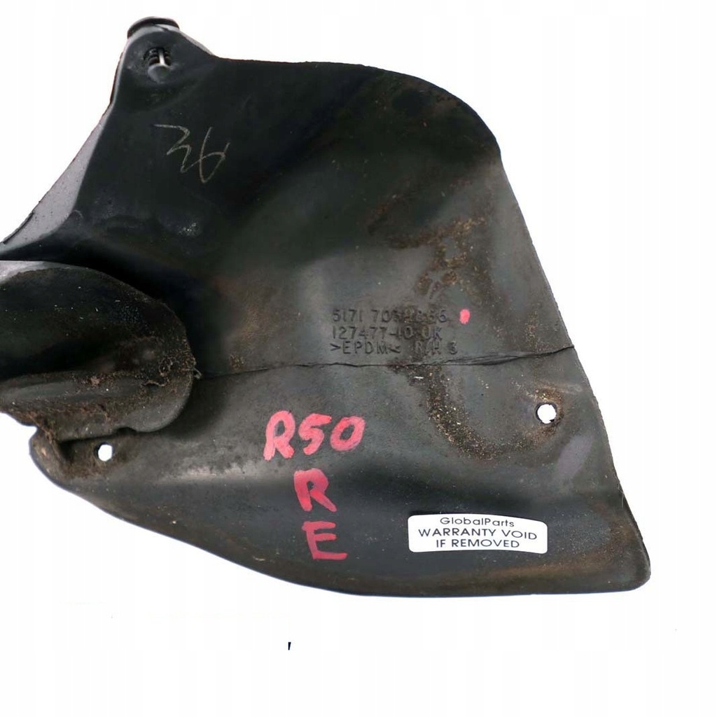 фото №10, Mini r50 r52 r53 молдинг прокладка скло права