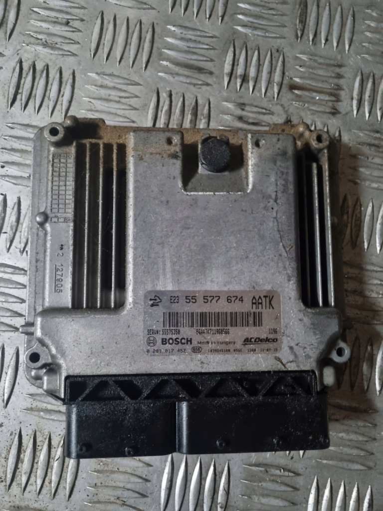 фото №3, Бортовой компьютер двигателя opel 0281017452