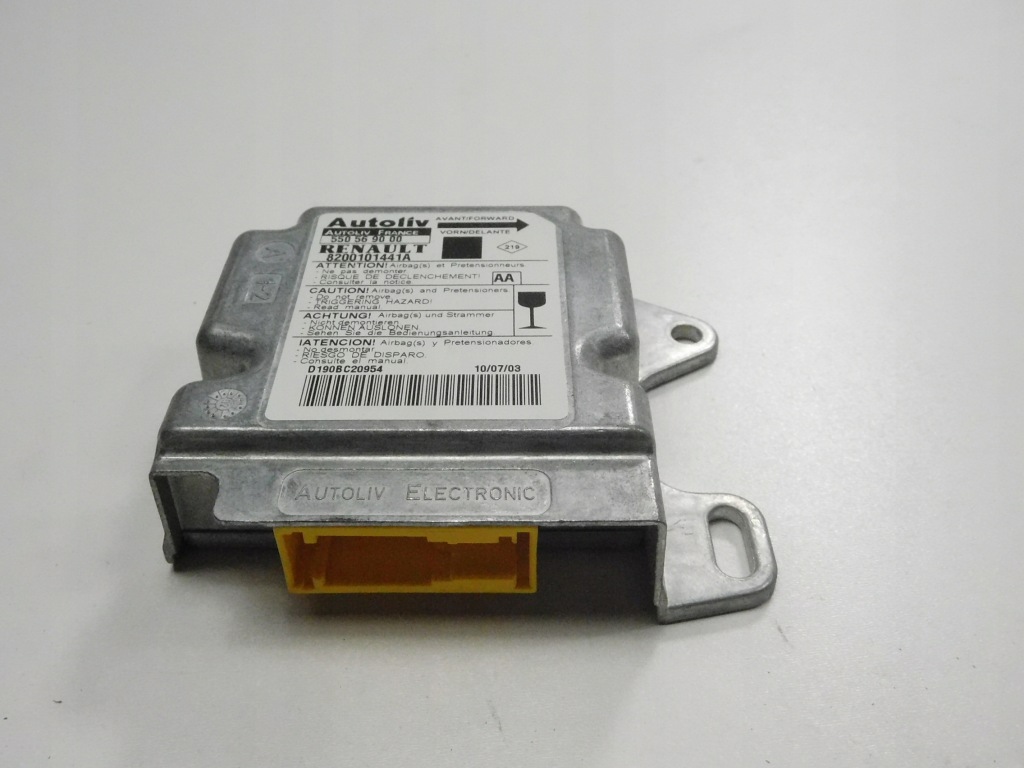 фото №2, Модуль датчик подушка безпеки renault scenic i 8200101441a