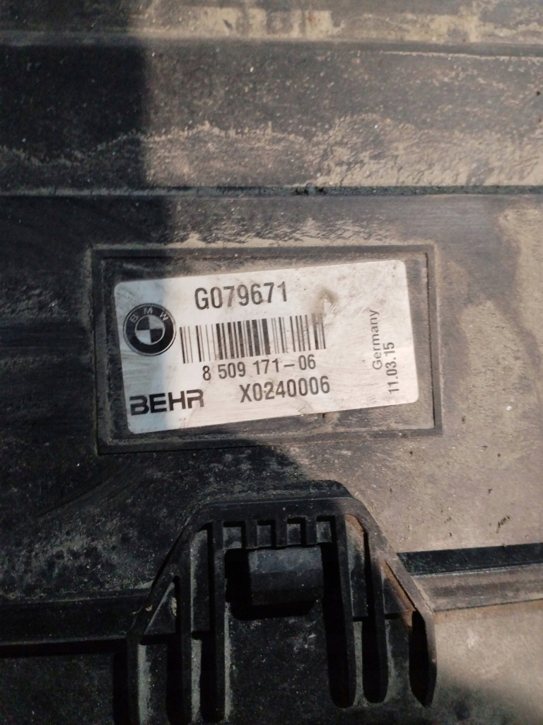 Bmw f10 f11 рестайлинг  радиатор вентилятор 2.0 3.0 woda Киев