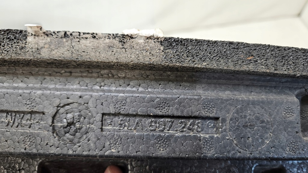 фото №9, Піна абсорбер бампера перед skoda enyaq 5la807248