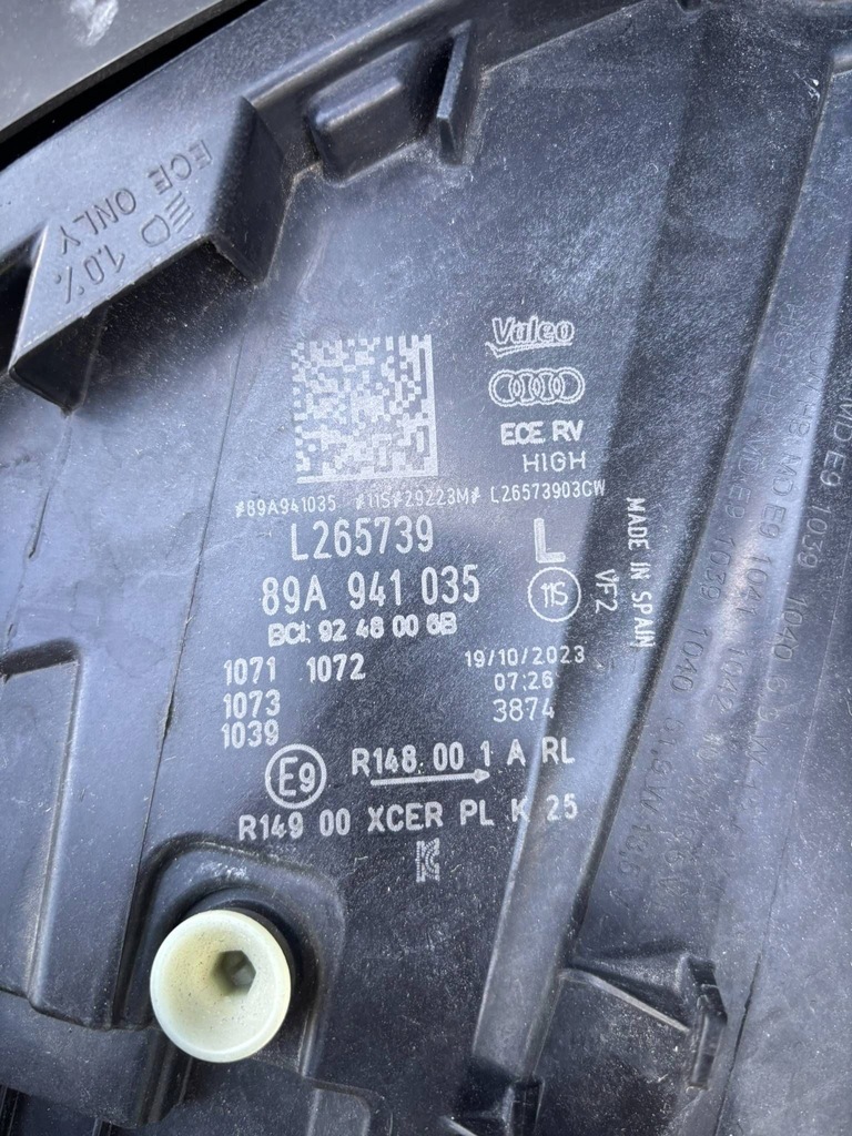 фото №9, Лампа левая full led audi q4 e-tron