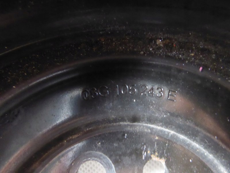 фото №8, Шків колінчастого вала audi vw 03g105243