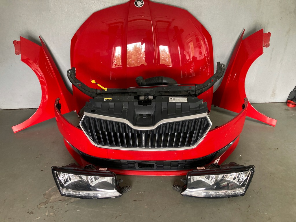 фото №1, Бампер перед skoda fabia iii lift lf3k