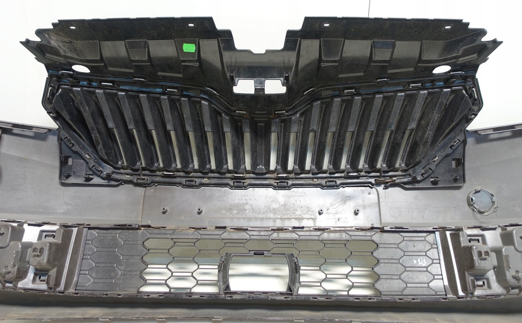 фото №12, Skoda fabia 3 lift pod радар омыватель 2018-2022 6v0 бампер перед передний