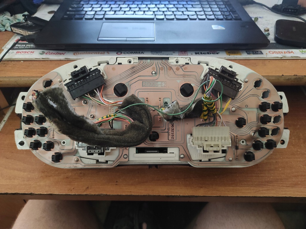 фото №3, 7700410432g счетчик приборы renault clio ii