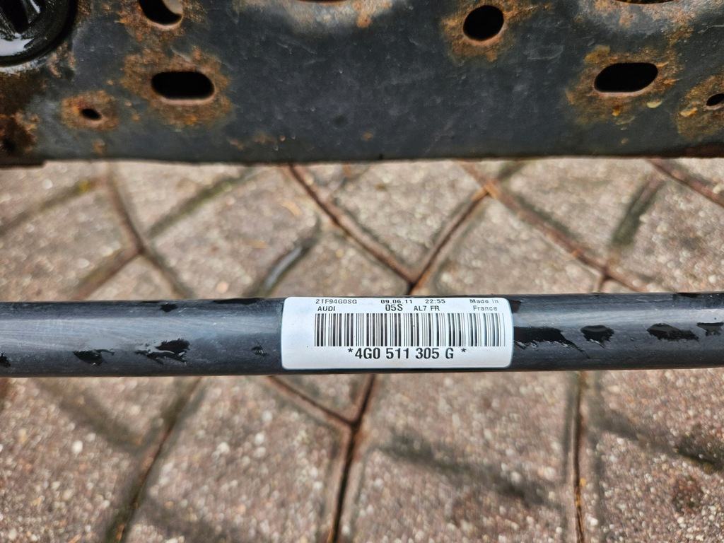 фото №11, Задні підвіска підрамник балка задня задня audi a6 c7 a7 4g quattro підрамник