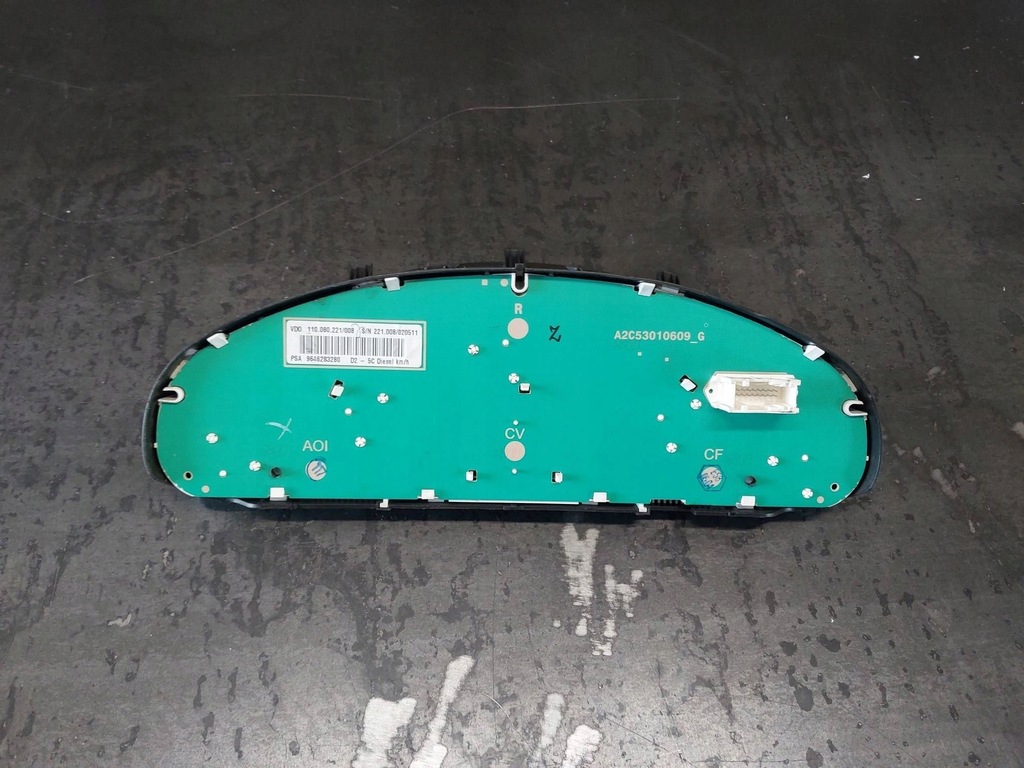 фото №8, Лічильник / спідометр peugeot 407 9646283280