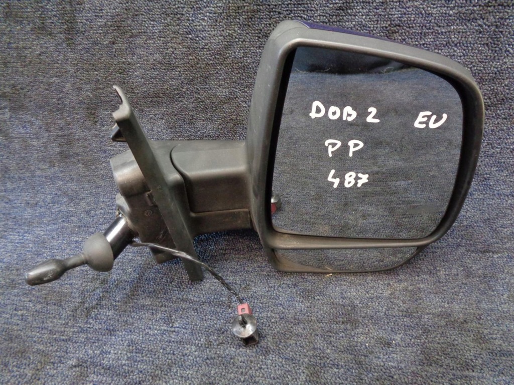 фото №7, Дзеркало зовнішнє fiat doblo 2 ii opel combo d 2010- праве kod 487
