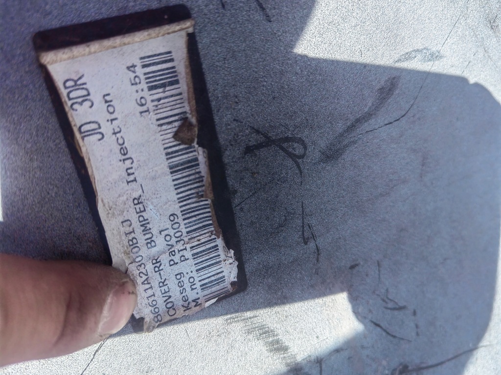 фото №11, Бампер задняя задний kia pro ceed ii 2 86611-a2300