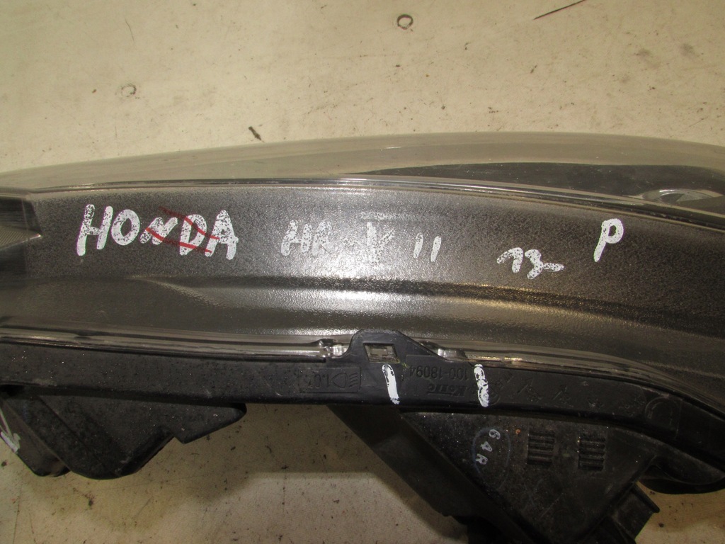 фото №12, Лампа права перед передня honda hrv hr-v ii 2 100-18094 фара