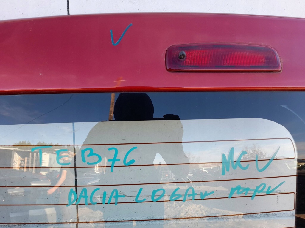 Купить Дверь задняя стекло задняя левое dacia logan 1 mcv teb 76