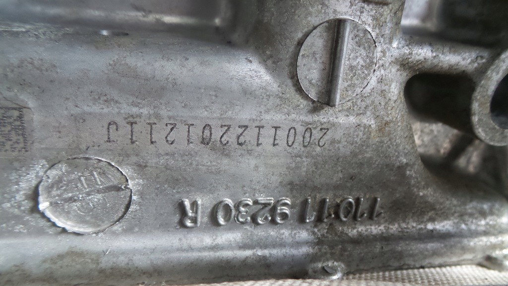 фото №11, Dół двигателя блок поршни h4db450 1.0 tce micra k14 двигатель