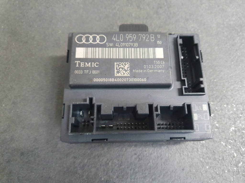 фото №1, Модуль блок управления дверь audi q7 4l0959792b